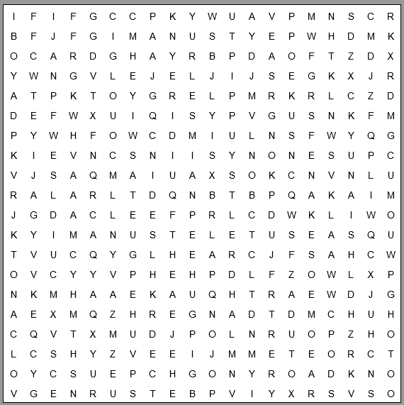 CTIC Word Search